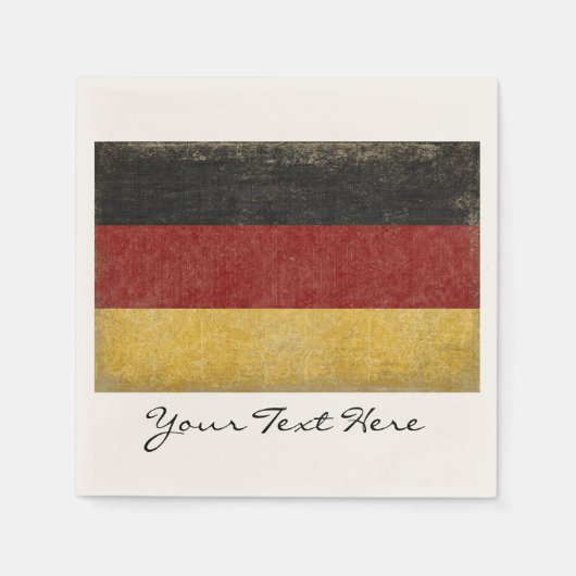 Deutschland Party Napkins Serviette (Vorderseite)