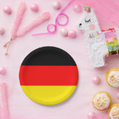 Deutschland-Party-Teller Pappteller (Party)