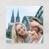 Deutschland Pass Wedding QR Begleitkarte (Rückseite)