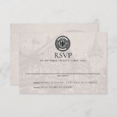 Deutschland Passport Wedding RSVP Karte (Vorne/Hinten)