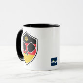 Deutschland Pickleball Powerhouse-Tasse Tasse (Vorderseite Links)