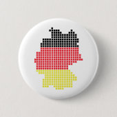 Deutschland-Pixelflagge Button (Vorderseite)