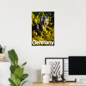 Deutschland Plakat (Heimbüro)