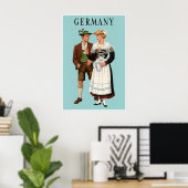 Deutschland Plakat (Heimbüro)