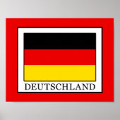 Deutschland Poster (Vorne)