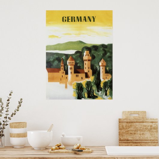 Deutschland Poster (Küche)
