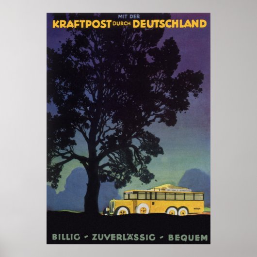 Deutschland Poster (Vorne)