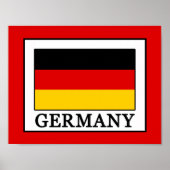 Deutschland Poster (Vorne)