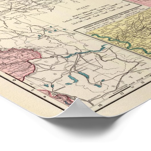 Deutschland Poster (Ecke)