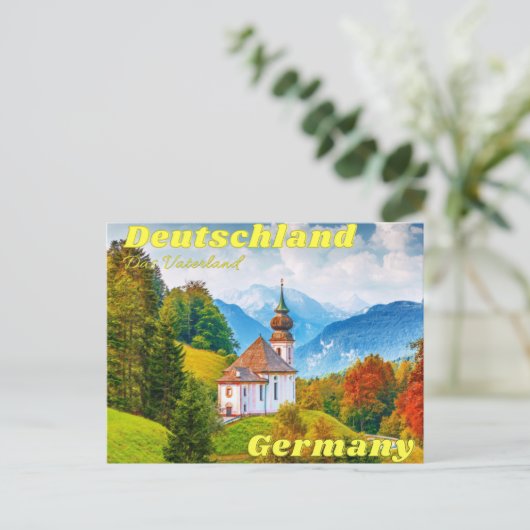 Deutschland Postkarte (Stehend Vorderseite)