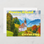 Deutschland Postkarte (Vorne/Hinten)