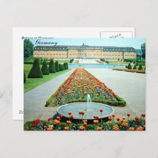 Deutschland Postkarte (Vorne/Hinten)