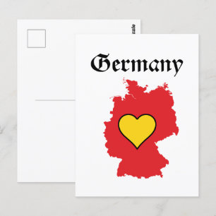 Deutschland Postkarte
