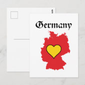 Deutschland Postkarte (Vorne/Hinten)