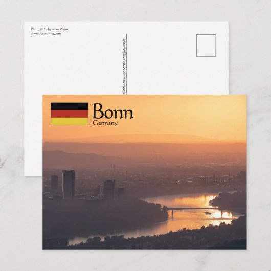 Deutschland Postkarte (Vorne/Hinten)