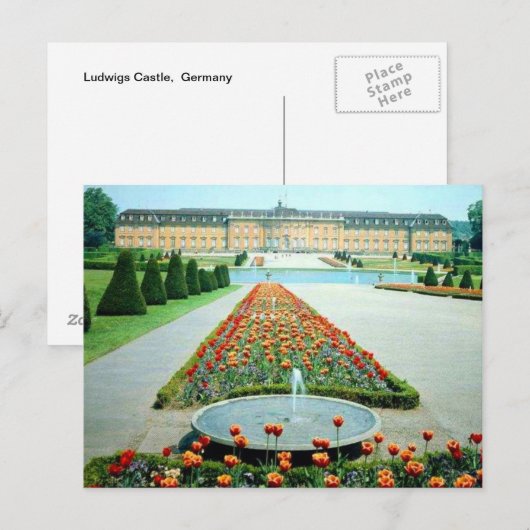 Deutschland Postkarte (Vorne/Hinten)