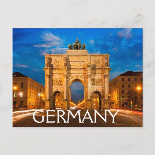 Deutschland Postkarte (Vorderseite)