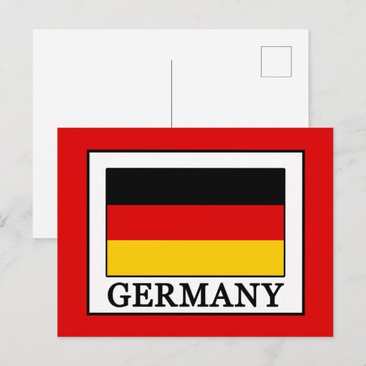 Deutschland Postkarte (Vorne/Hinten)
