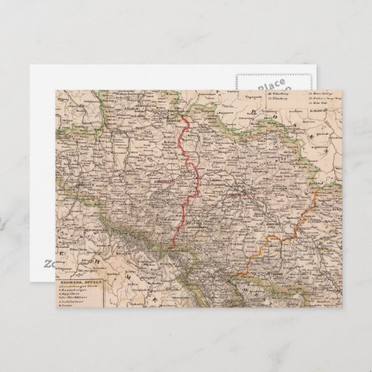 Deutschland, Postkarte (Vorne/Hinten)