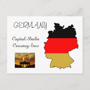 Deutschland Postkarte