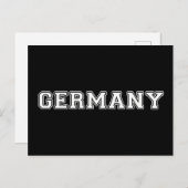 Deutschland Postkarte (Vorne/Hinten)