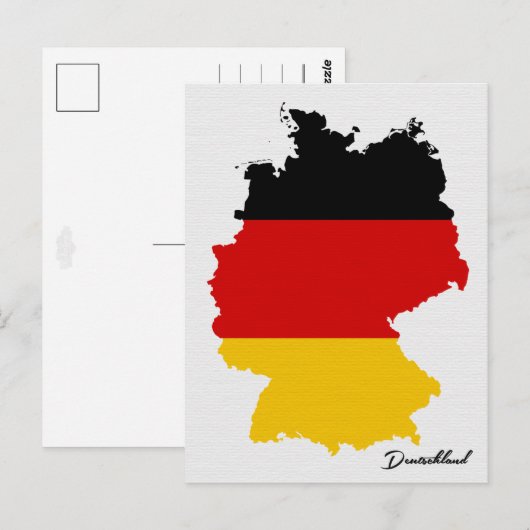 Deutschland Postkarte (Vorne/Hinten)