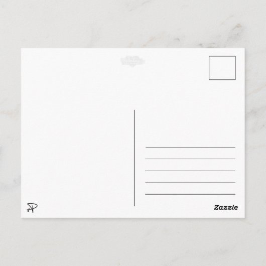 Deutschland Postkarte (Rückseite)