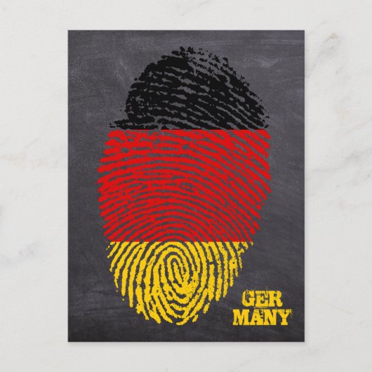 Deutschland Postkarte (Vorderseite)