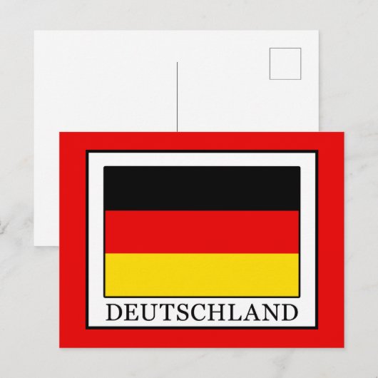 Deutschland Postkarte (Vorne/Hinten)