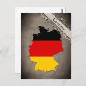 Deutschland Postkarte (Vorne/Hinten)