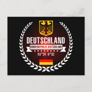 Deutschland Postkarte