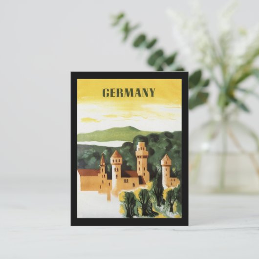 Deutschland Postkarte (Stehend Vorderseite)