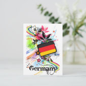 Deutschland Postkarte (Stehend Vorderseite)