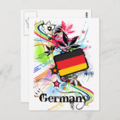 Deutschland Postkarte (Vorne/Hinten)