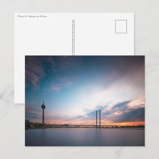 Deutschland Postkarte Düsseldorf (Vorne/Hinten)