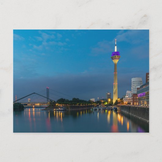 Deutschland Postkarte Düsseldorf (Vorderseite)