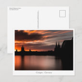 Deutschland Postkarte Köln (Vorne/Hinten)