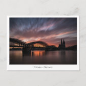 Deutschland Postkarte Köln (Vorderseite)