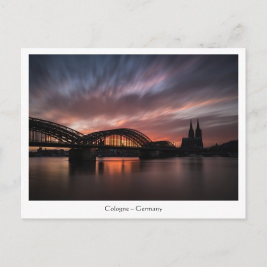 Deutschland Postkarte Köln (Vorderseite)