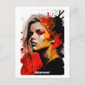 Deutschland Postkarte - Welt der Frauen-Sammlung (Vorderseite)