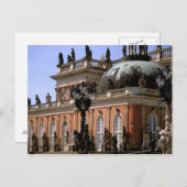Deutschland, Potsdam. Parc Sanssouci, Neuen Postkarte (Vorne/Hinten)