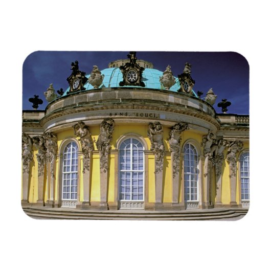 Deutschland, Potsdam. Park Sanssouci, 2 Magnet (Horizontal)