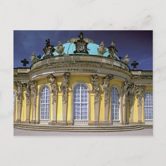 Deutschland, Potsdam. Park Sanssouci, 2 Postkarte (Vorderseite)