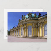 Deutschland, Potsdam. Park Sanssouci, 3 Postkarte (Vorne/Hinten)