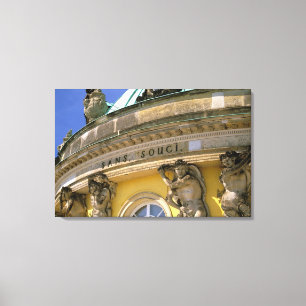 Deutschland, Potsdam. Park Sanssouci, Leinwanddruck