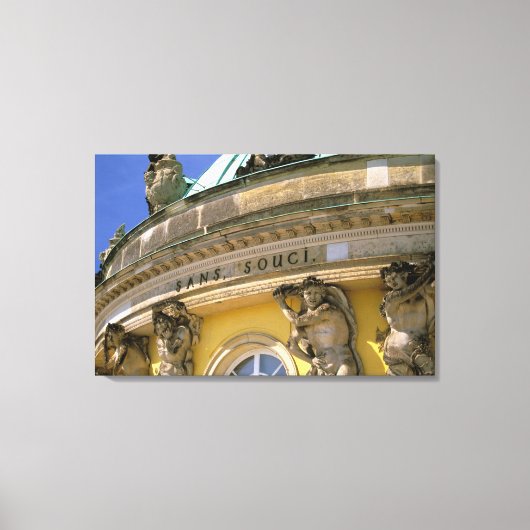 Deutschland, Potsdam. Park Sanssouci, Leinwanddruck (Vorderseite)