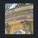 Deutschland, Potsdam. Park Sanssouci, Notizblock<br><div class="desc">COPYRIGHT Walter Bibikow / DanitaDelimont.com | EU10 WBI0084.jpg | Europa,  Deutschland,  Potsdam Park Sanssouci,  Schloss Sanssouci Schloss,  im Detail</div>