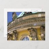 Deutschland, Potsdam. Park Sanssouci, Postkarte (Vorne/Hinten)