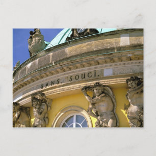Deutschland, Potsdam. Park Sanssouci, Postkarte