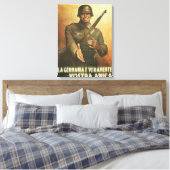Deutschland Propaganda Poster Leinwanddruck (Insitu (Schlafzimmer))